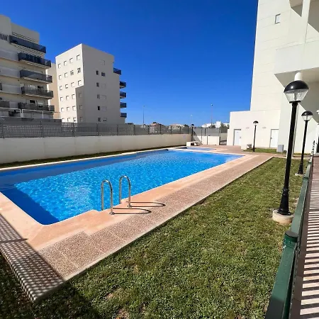 Ferienwohnung Penthouse Sea View Oliva Exterior foto