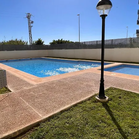 Ferienwohnung Penthouse Sea View Oliva Exterior foto